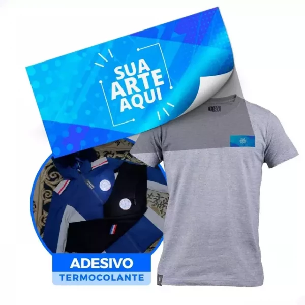 Adesivo Termocolante UV - Roupas e Tecidos